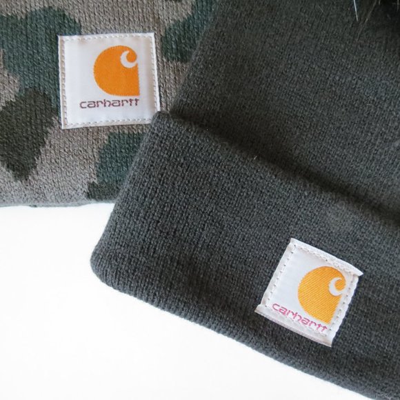 Carhartt Beanie Handmade in USA Pom Set